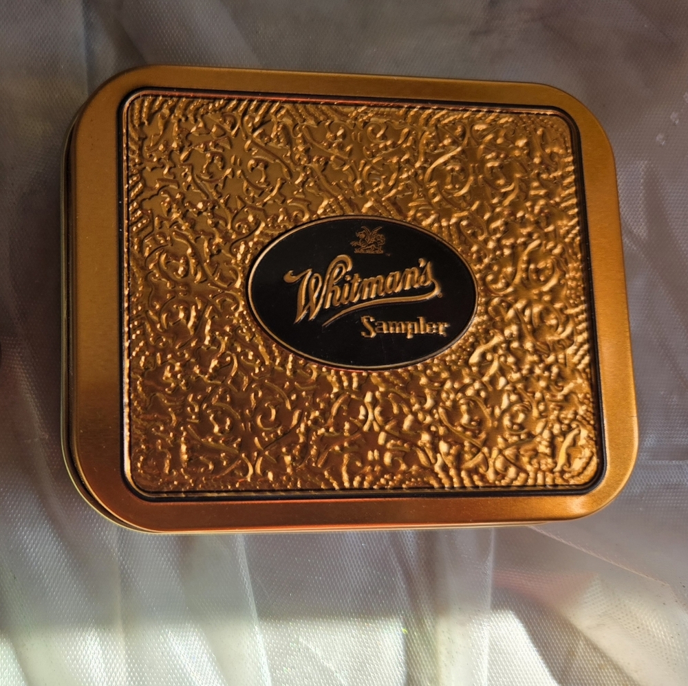 Vintage Whitman's Gold Asst. Sampler Tin Empty